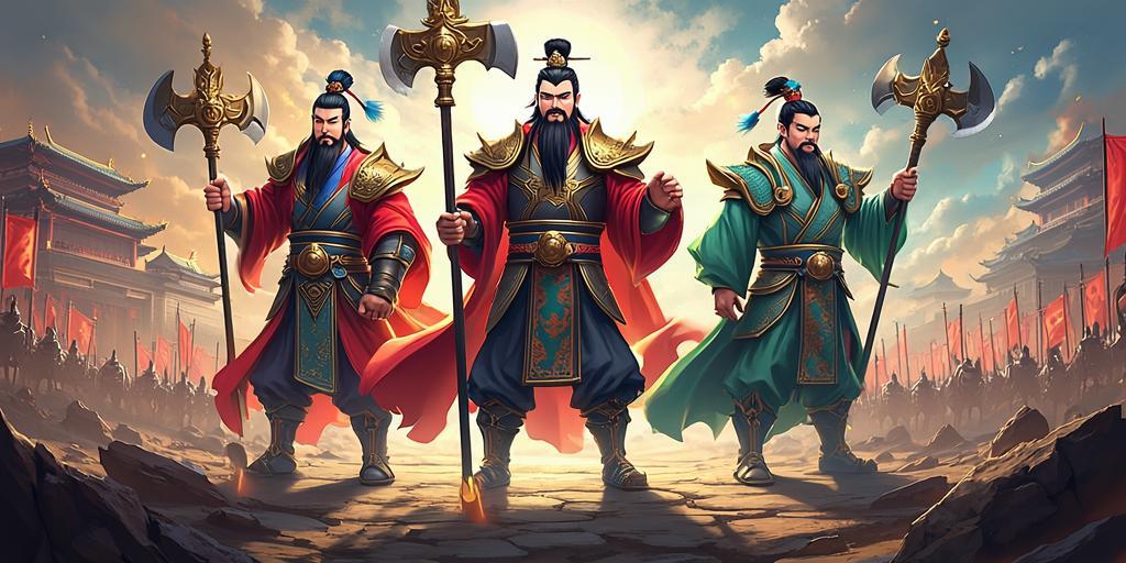 金铲铲之战三guo猛将，策略与情怀的完美碰撞 第1张
